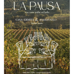 LA PAUSA. UNA MESA ENTRE VIÑEDOS