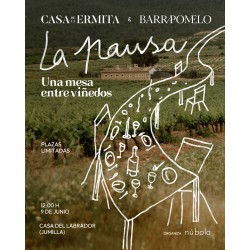 LA PAUSA. UNA MESA ENTRE VIÑEDOS