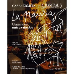 LA PAUSA. UNA MESA ENTRE VIÑEDOS